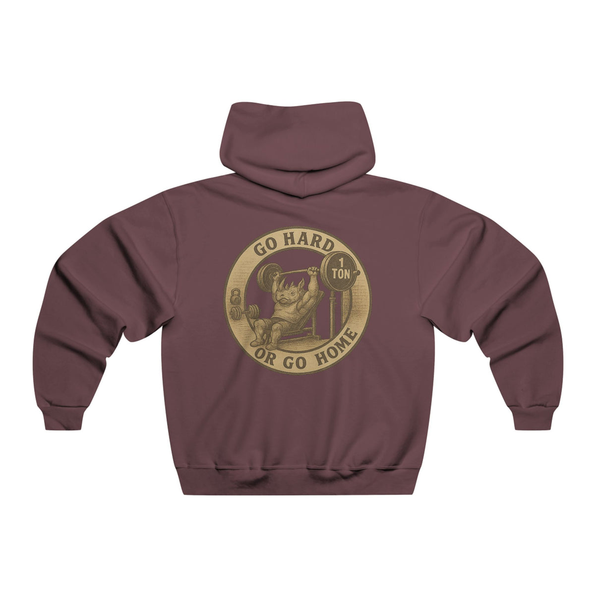 Strength and Family Sweatshirt - 'Go Hard or Go Home'
