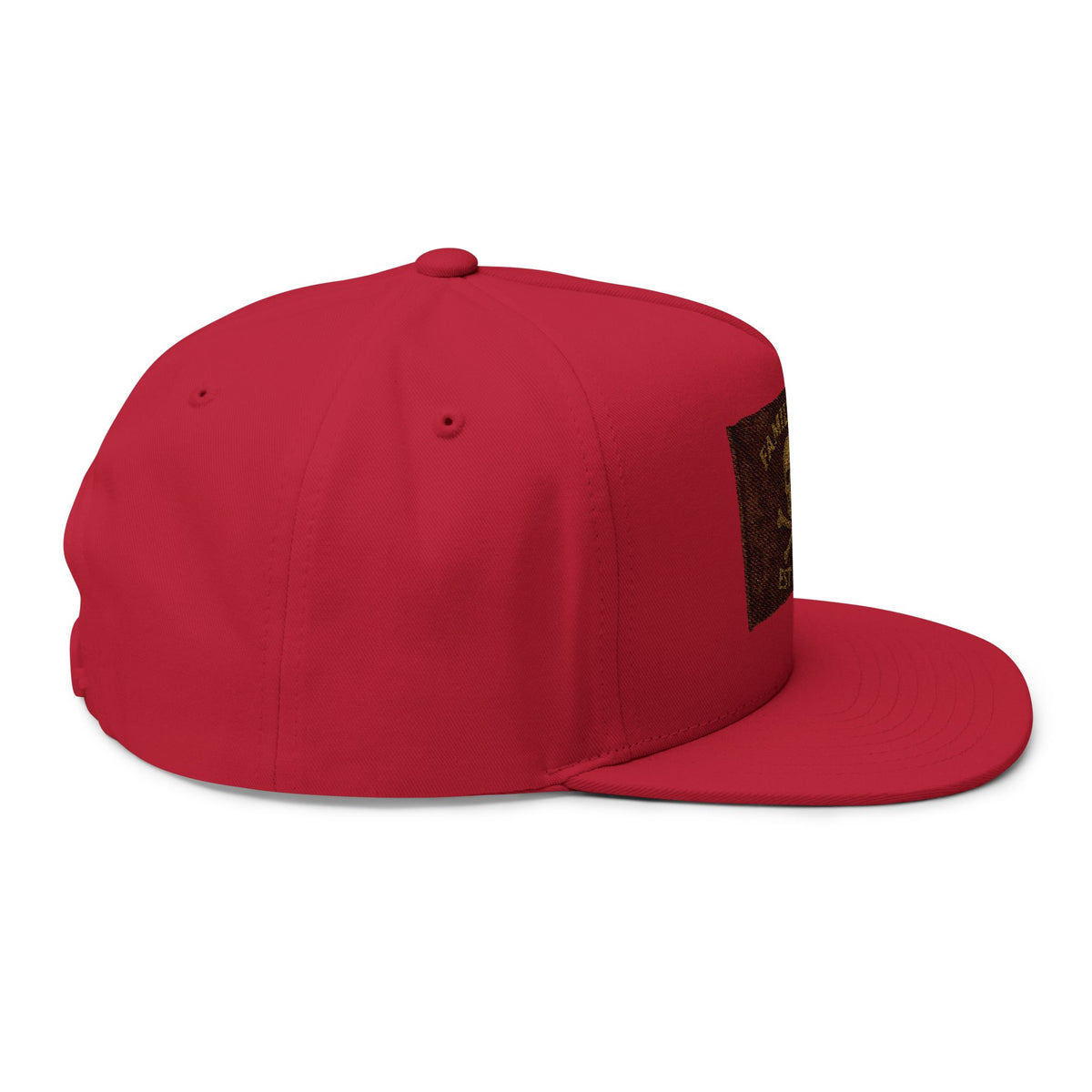 Flat Bill Cap (Embroidery)