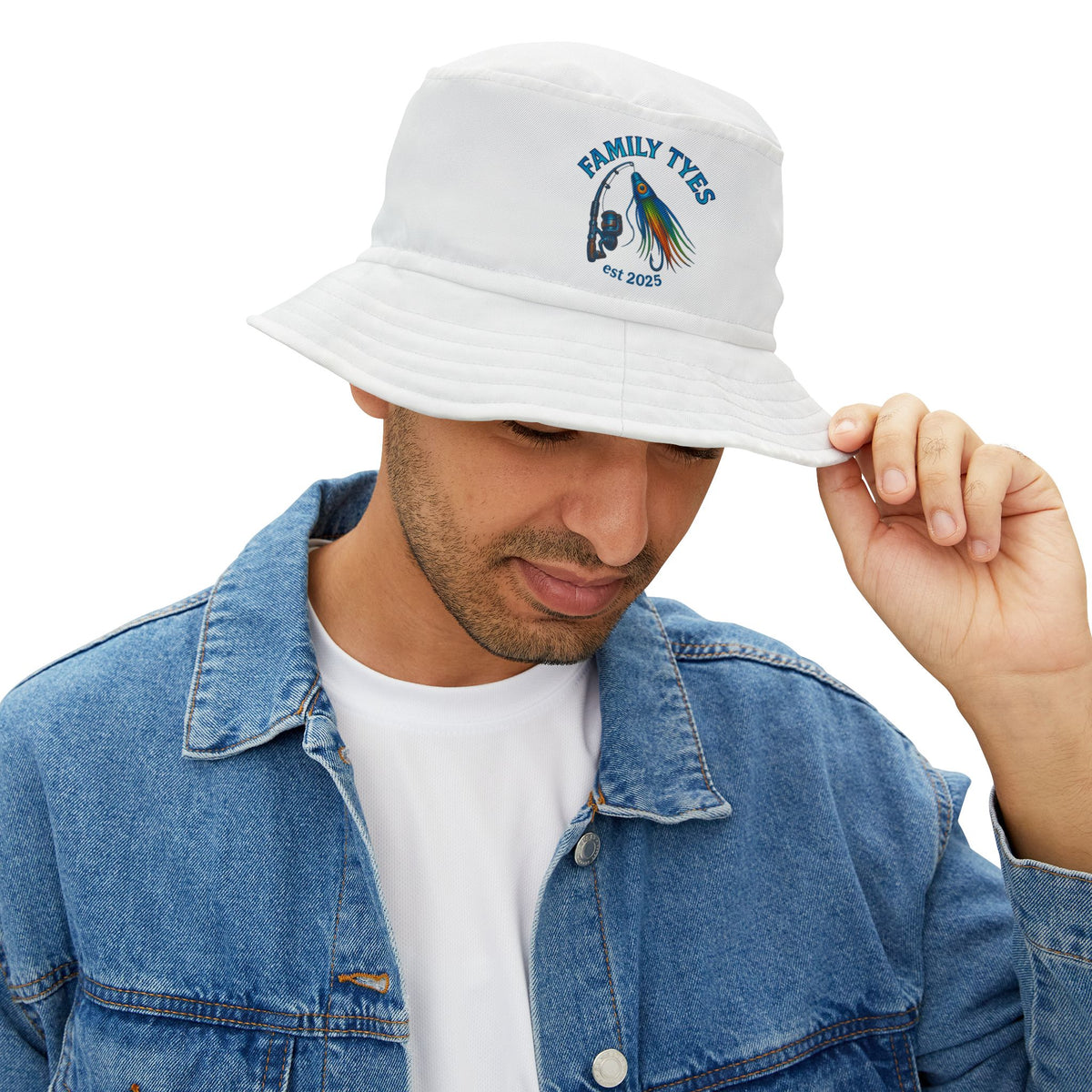 Family Ties Bucket Hat, Fishing Hat, Outdoor Accessory, Summer Fashion, Family Reunion Gift, Vacation Essential