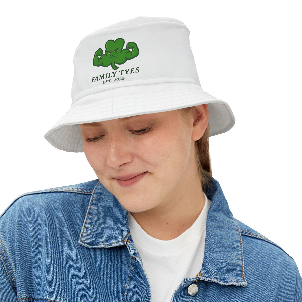 Shamrock Bucket Hat, Sports Hat, Gift for Wrestlers, Casual Outing Accessory, Summer Fashion, Unique Sportswear