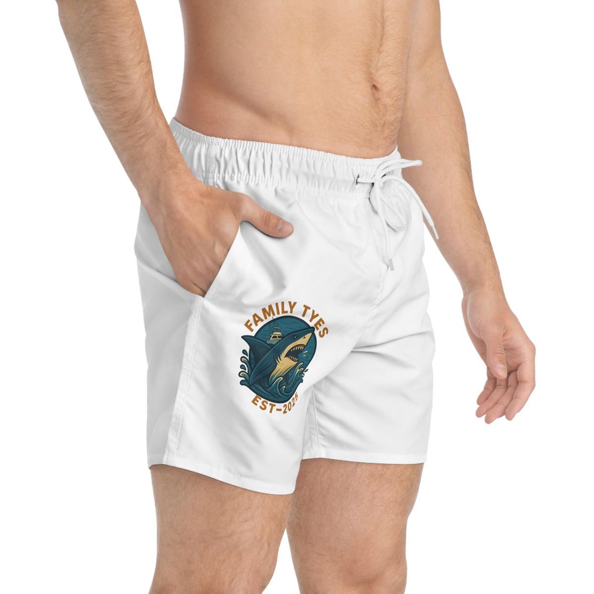 Shark attack Swim Trunks (AOP)