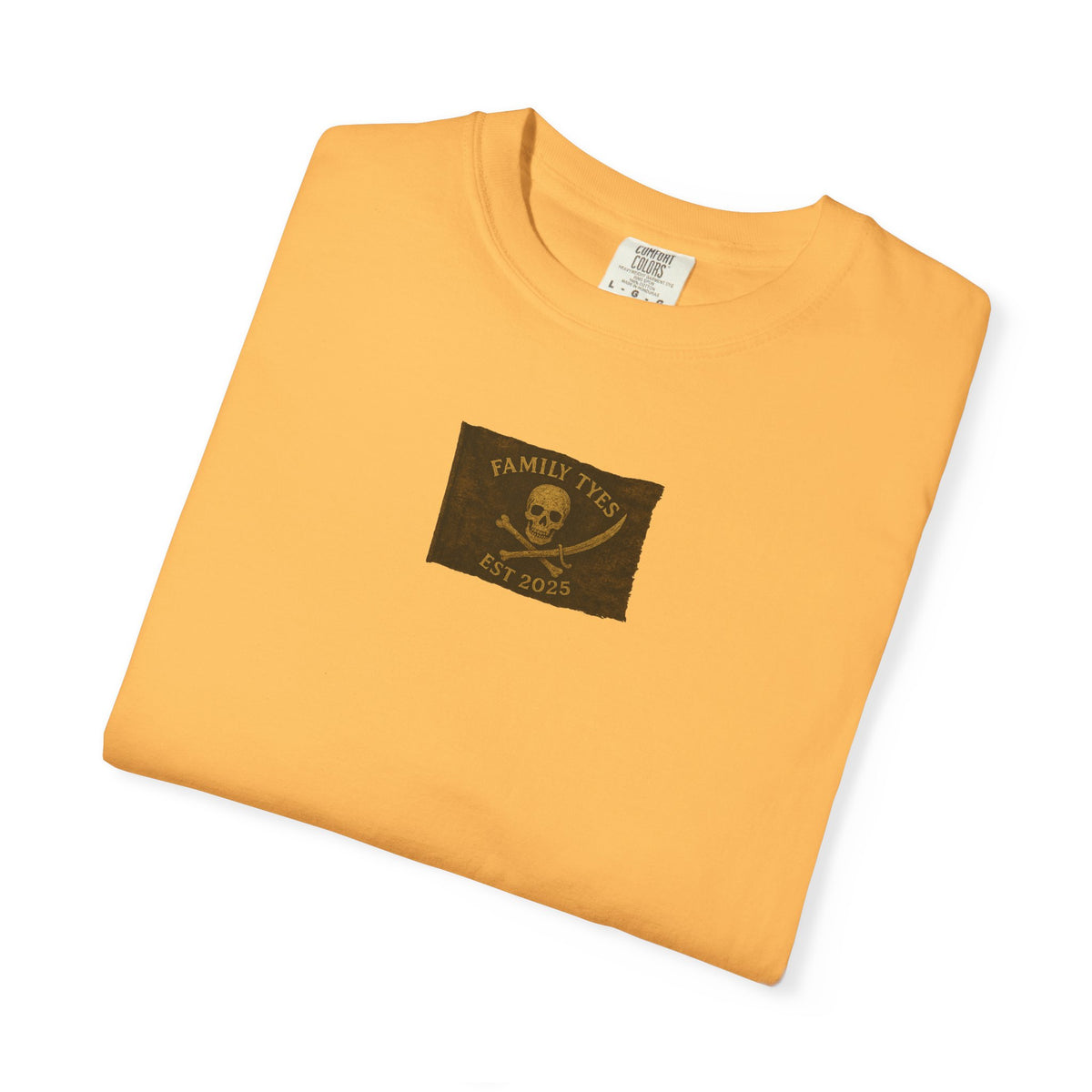 Vintage Pirate T-Shirt, Unisex Garment-Dyed Tee, Retro Pirate Apparel, Pirate Lover Gift, Halloween Costume Top