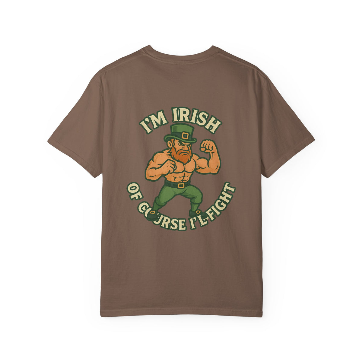 Irish collection Unisex Garment-Dyed T-Shirt - Irish Defender Tee for St. Patrick's Day