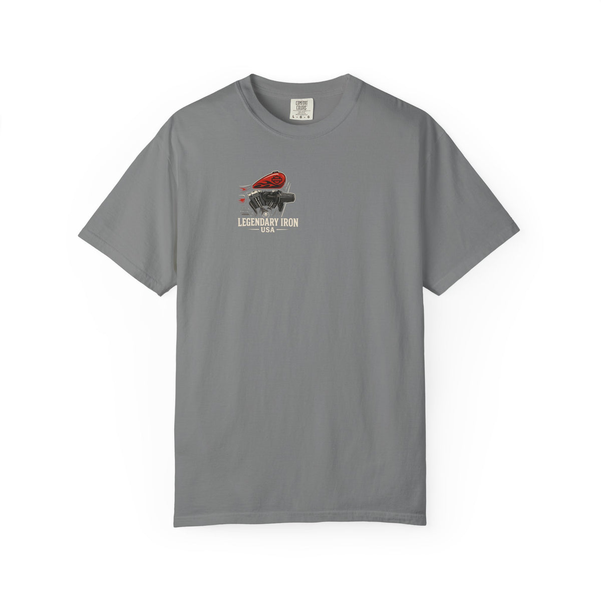 Legendary Iron Unisex Garment-Dyed T-Shirt - Freedom is Not Given Graphic Tee