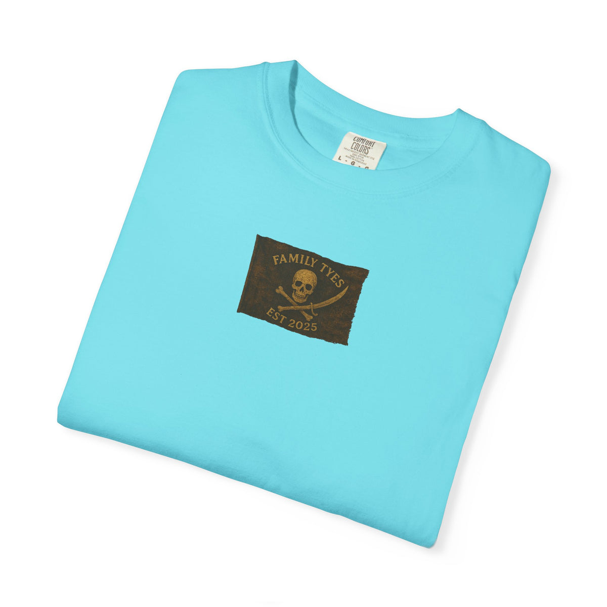 Vintage Pirate T-Shirt, Unisex Garment-Dyed Tee, Retro Pirate Apparel, Pirate Lover Gift, Halloween Costume Top