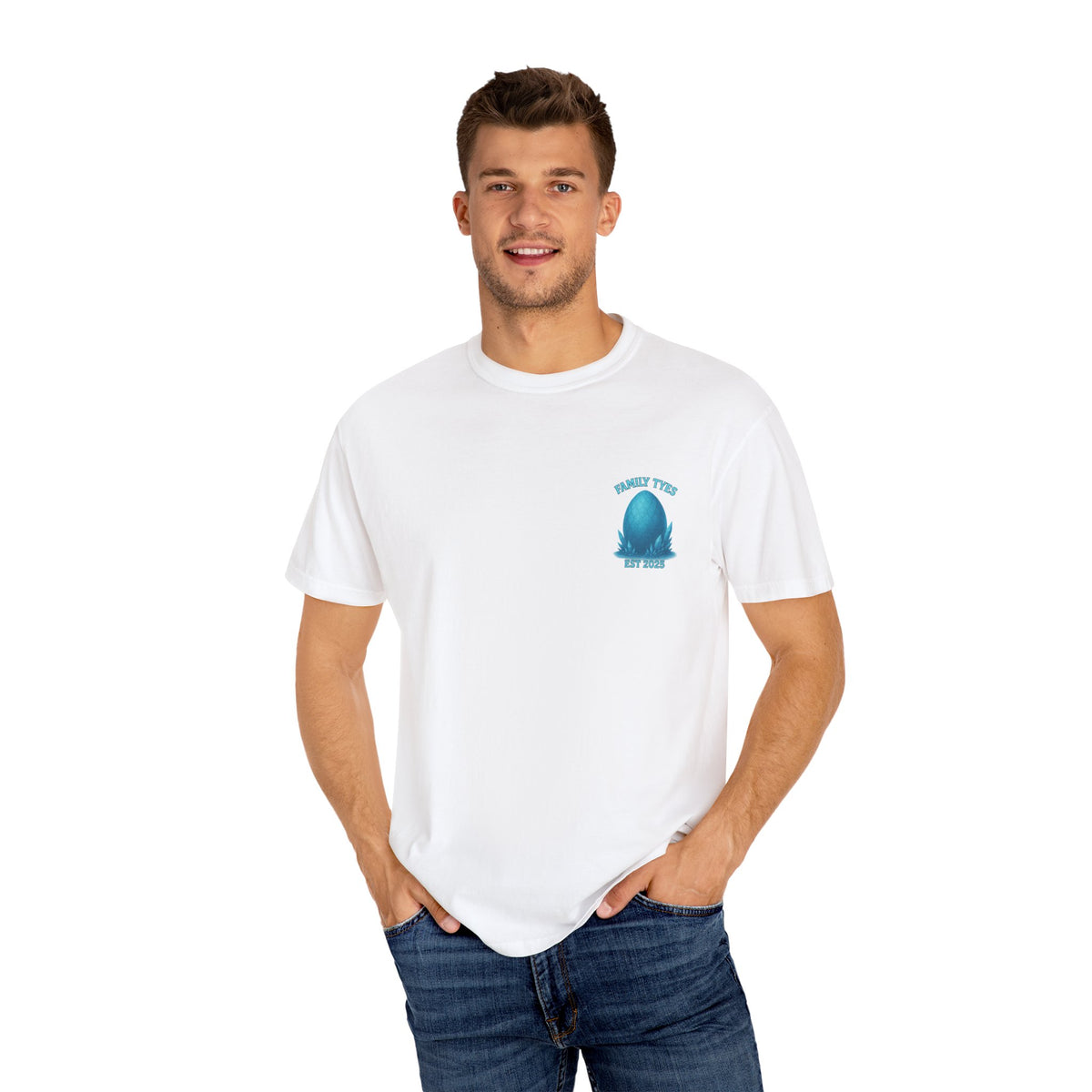 Family Tyes Ice Dragon Unisex T-Shirt - Cozy Graphic Tee for Fantasy Lovers