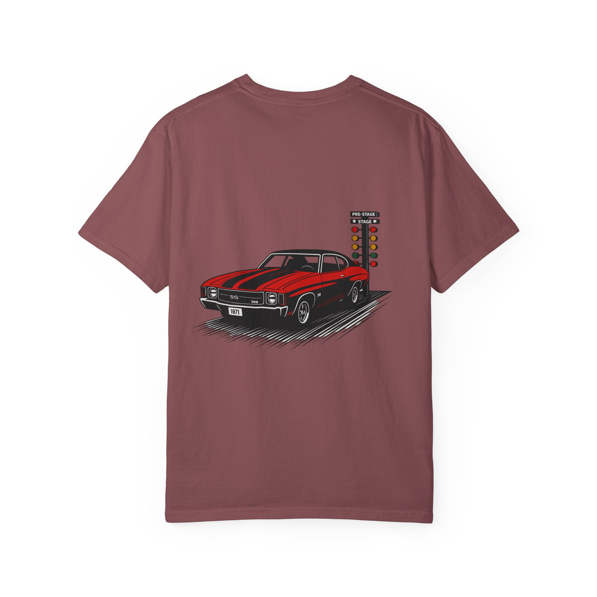 Chevelle 396 Unisex Garment-Dyed T-Shirt – Classic Car Lovers Tee