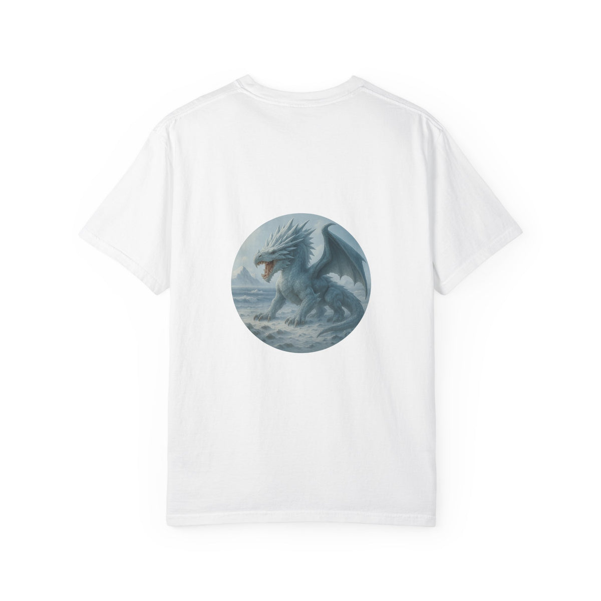 Family Tyes Ice Dragon Unisex T-Shirt - Cozy Graphic Tee for Fantasy Lovers
