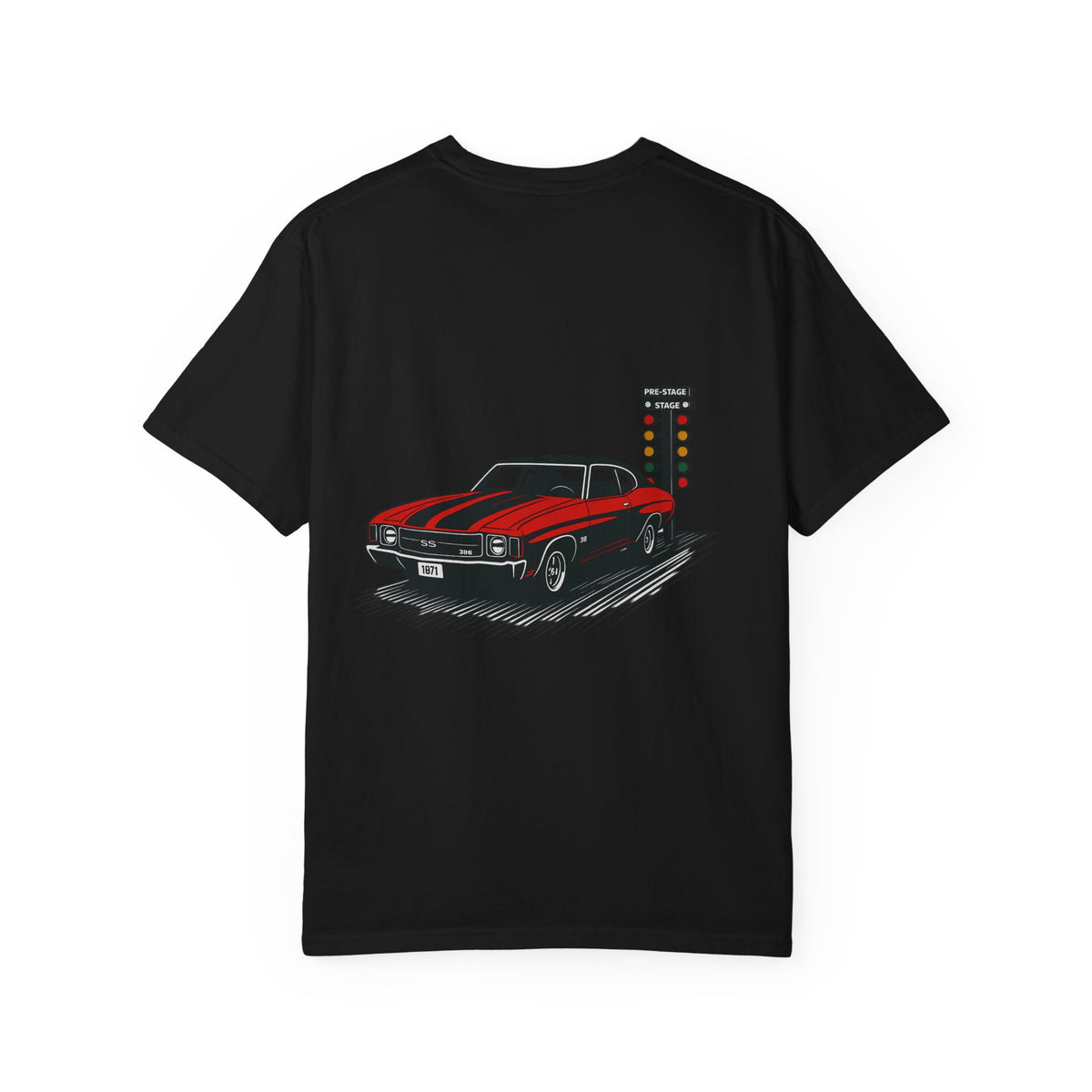 Chevelle 396 Unisex Garment-Dyed T-Shirt – Classic Car Lovers Tee