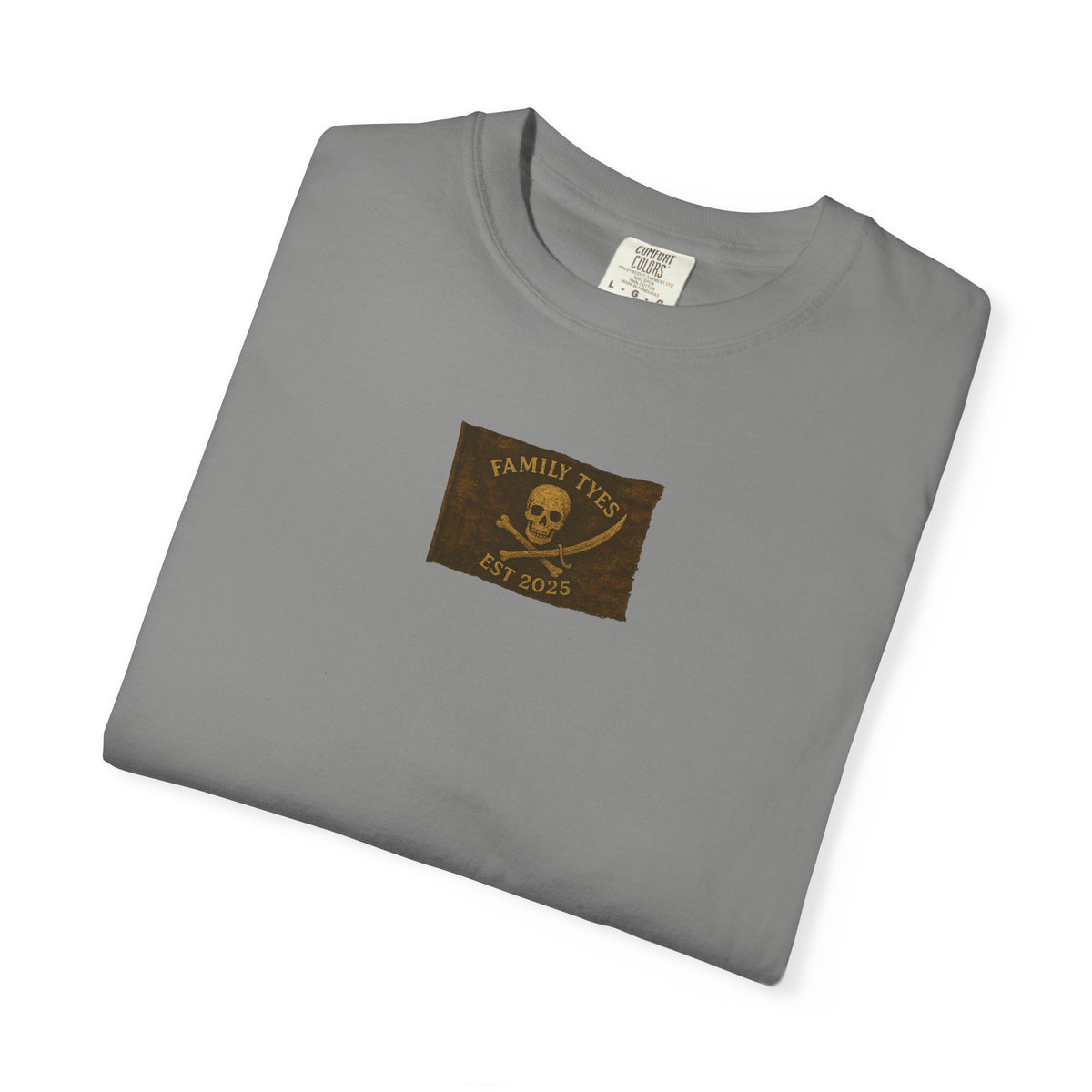 Vintage Pirate T-Shirt, Unisex Garment-Dyed Tee, Retro Pirate Apparel, Pirate Lover Gift, Halloween Costume Top