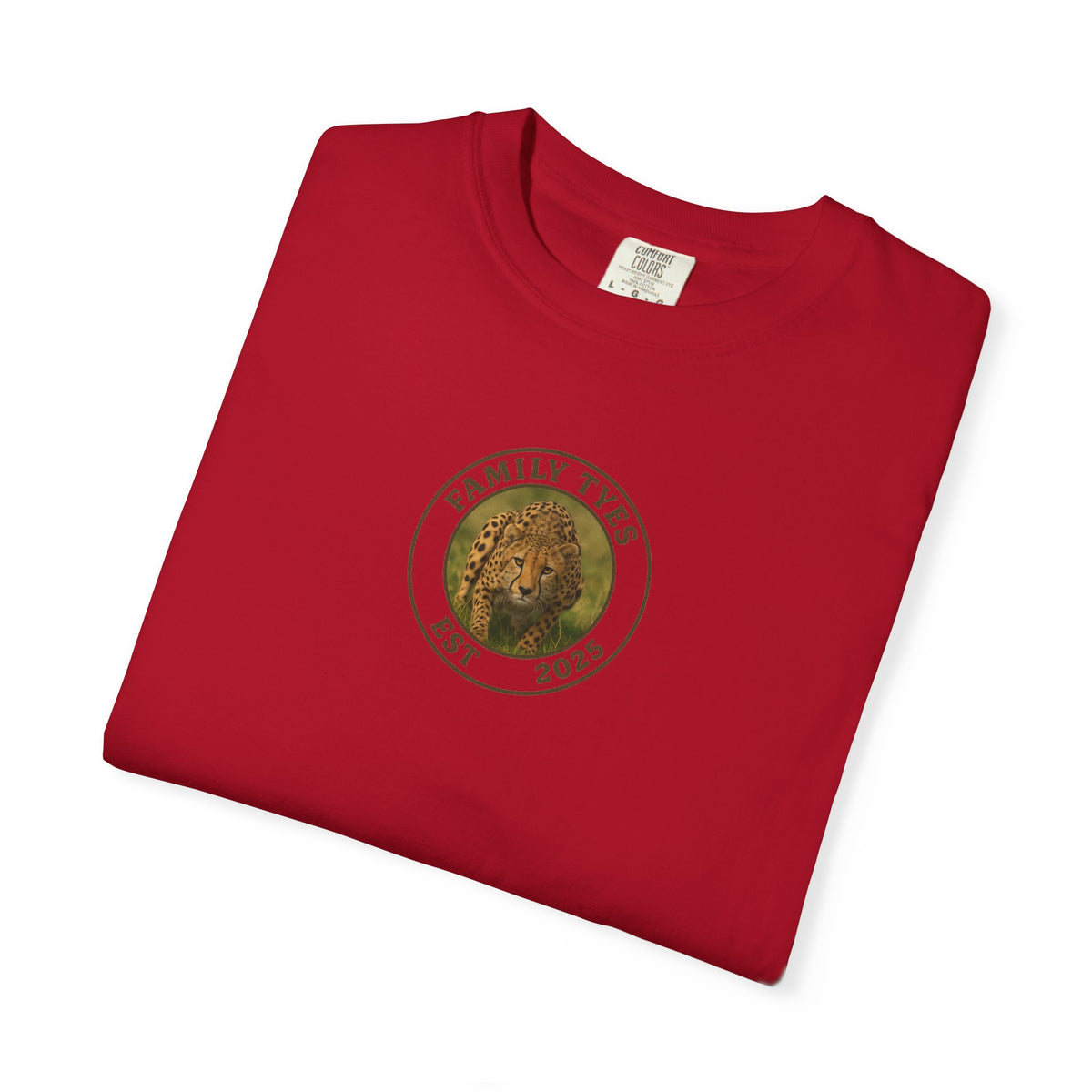 Unisex Garment-Dyed T-shirt - Family Year & Know No Boundaries Design