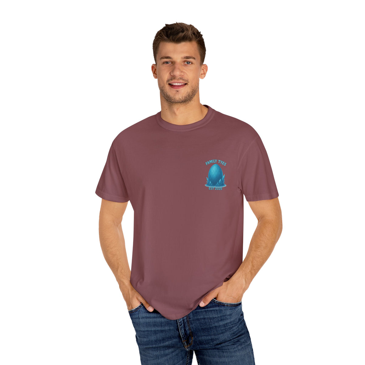 Family Tyes Ice Dragon Unisex T-Shirt - Cozy Graphic Tee for Fantasy Lovers