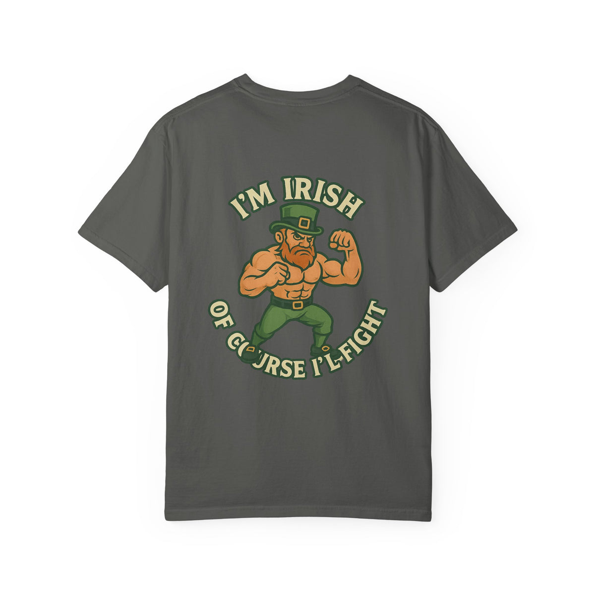 Irish collection Unisex Garment-Dyed T-Shirt - Irish Defender Tee for St. Patrick's Day