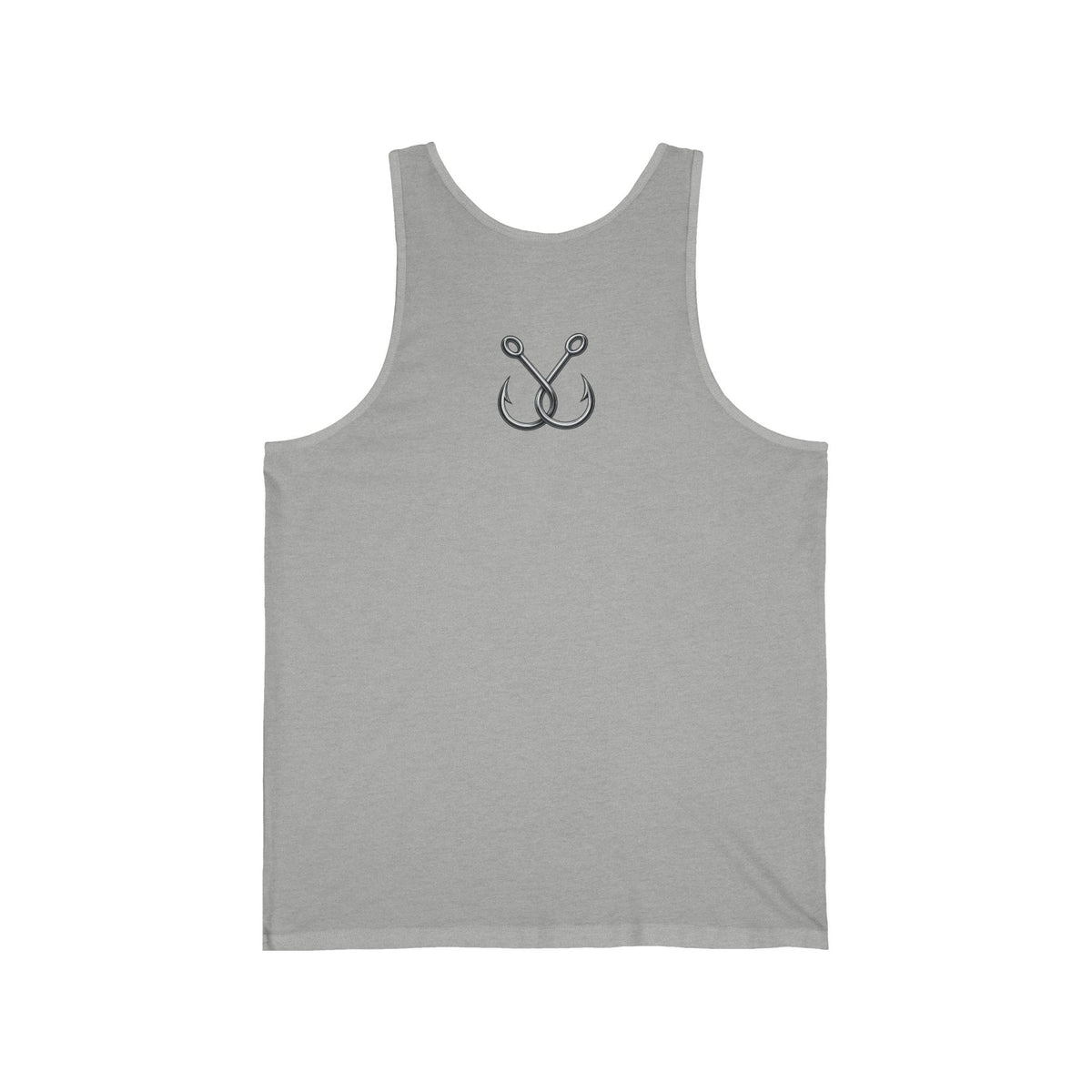 Fishing Enthusiast Unisex Jersey Tank: Perfect for Summer, Beach Days, and Outdoor Adventures, Great Gift for Anglers