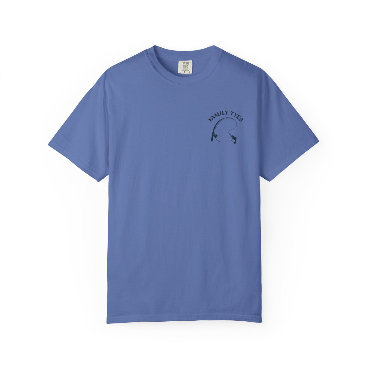 Fishing Family T-Shirt, Unisex Garment-Dyed Tee, Perfect for Fishing Lovers, Family Outings, Gifts for Dad, Ocean Adventure Tee