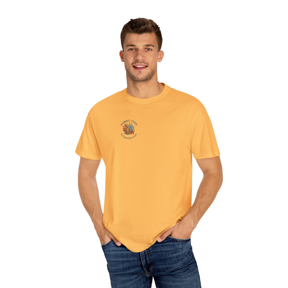 Beach Vibes Unisex Garment-Dyed T-shirt | Summer Casual Wear, Ocean Lover Gift, Beach Vacation Tee, Relaxing Apparel, Unique Graphics