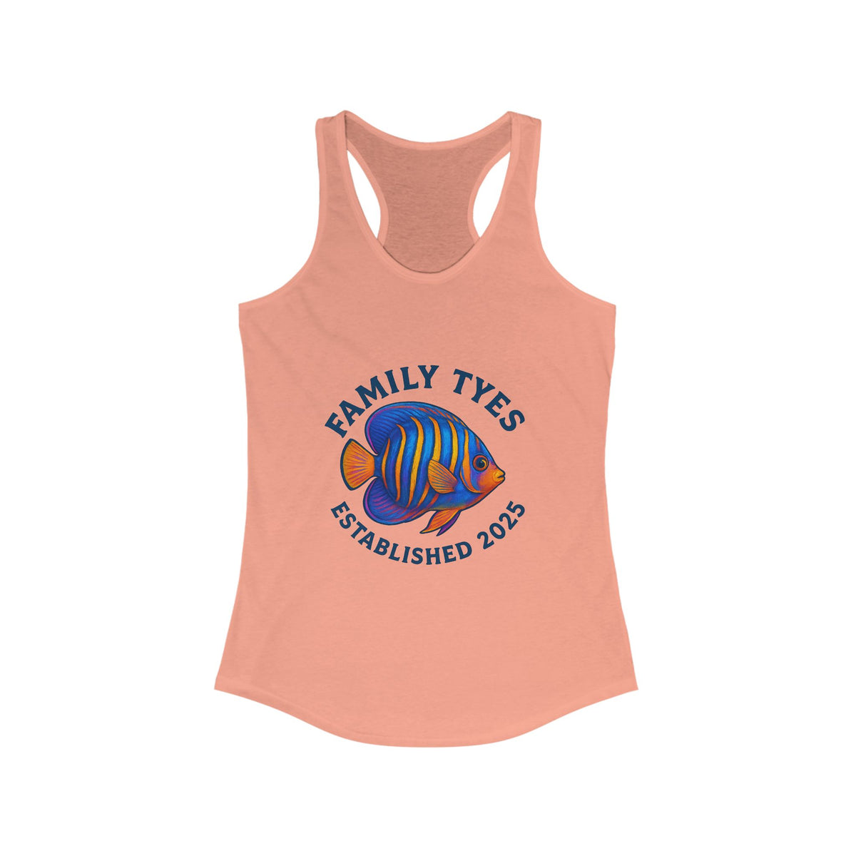 Family Tyes Racerback Tank - Established 2025 | Women's Summer Top