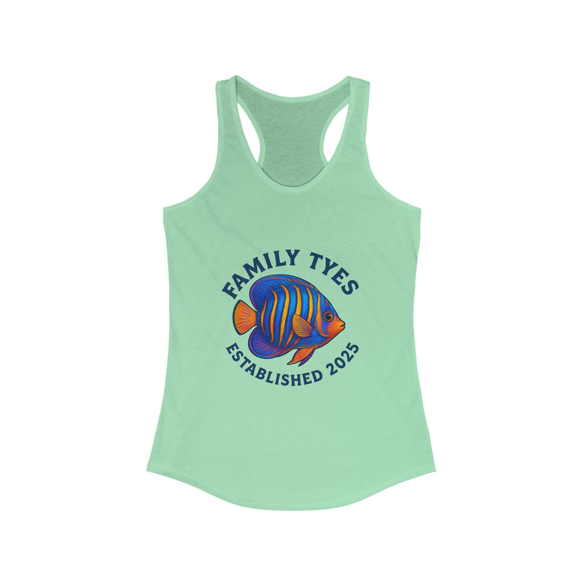 Family Tyes Racerback Tank - Established 2025 | Women's Summer Top