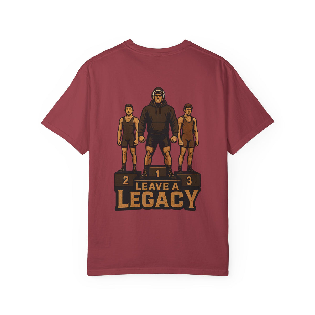 Wrestling Legacy Champion Unisex T-shirt, Motivational Shirt, Athletic Wear, Gift for Fitness Lovers, Casual Tee