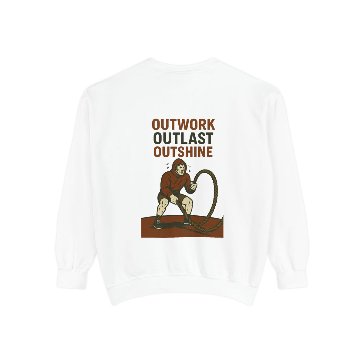Wrestling Motivational Unisex Sweatshirt | Inspirational Apparel | Gift for Fitness Lovers, Athletes, Workouts, Casual Wear, Home Gym