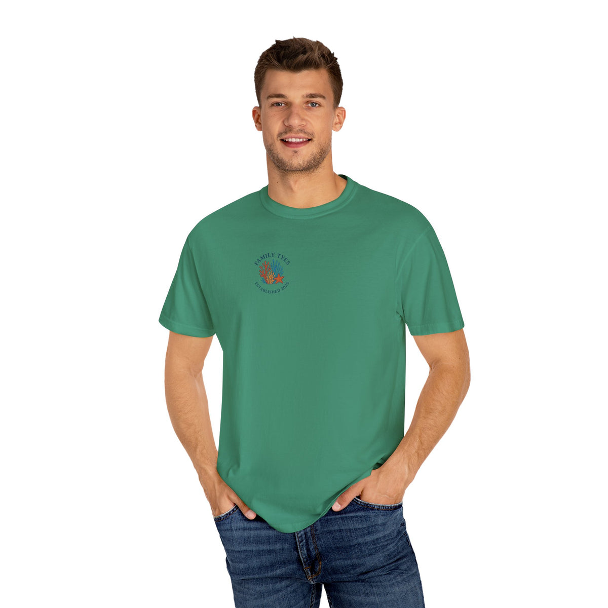 Beach Vibes Unisex Garment-Dyed T-shirt | Summer Casual Wear, Ocean Lover Gift, Beach Vacation Tee, Relaxing Apparel, Unique Graphics