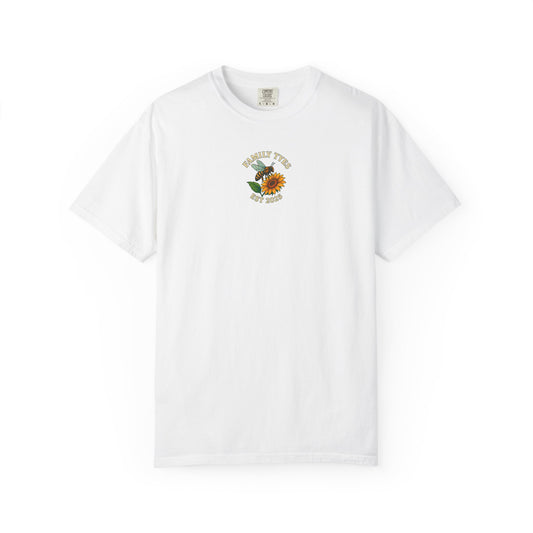 Save the bees Unisex Garment-Dyed T-Shirt - Family Tyes & Find Your Zen Design