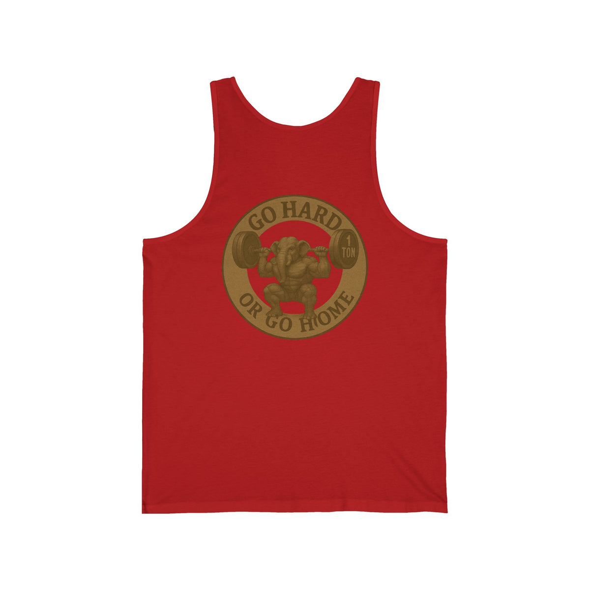 Fitness Family Unisex Jersey Tank – Go Hard or Go Home
