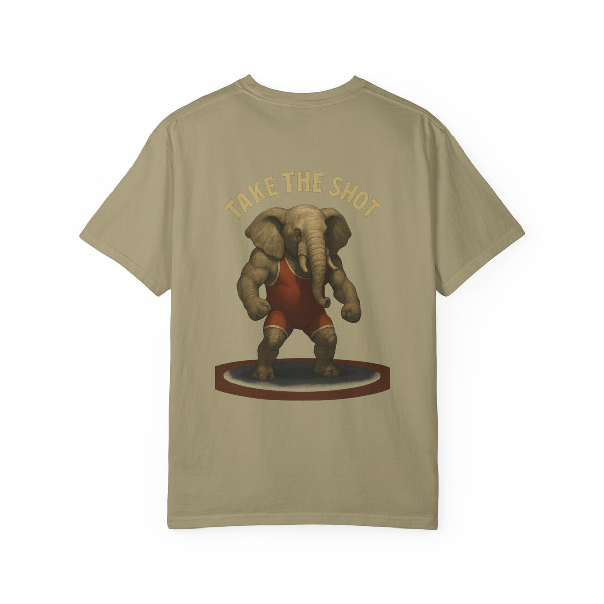Big Five Wrestling elephant  Family Tree Unisex Garment-Dyed T-Shirt - Perfect for Family Gatherings & Celebrations