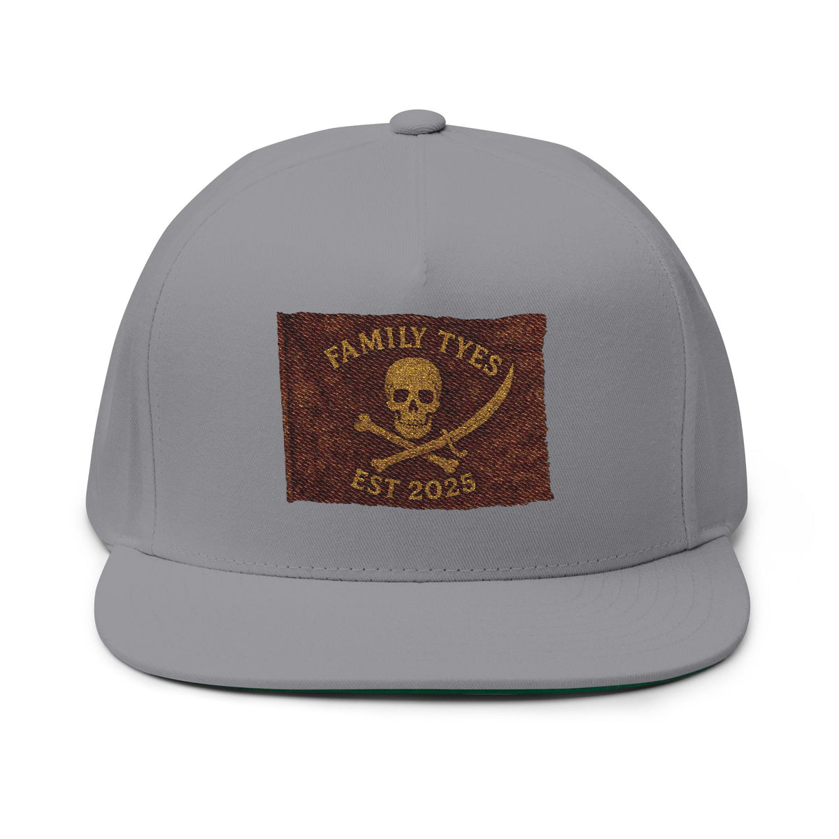 Flat Bill Cap (Embroidery)