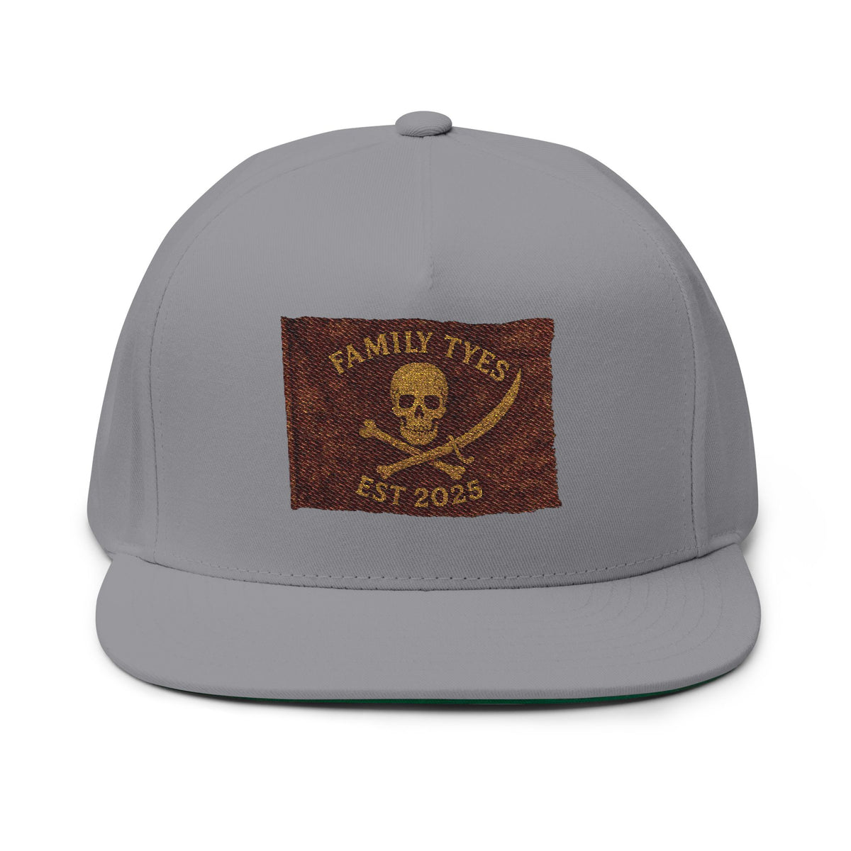 Flat Bill Cap (Embroidery)