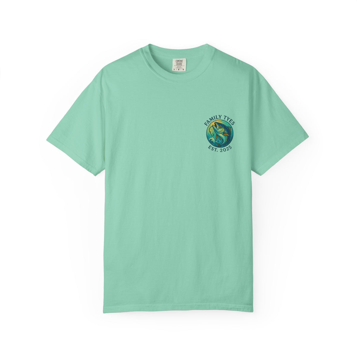 Tuna Unisex Garment-Dyed Fishing T-Shirt - "Hooking Memories" Graphic, Great for Outdoor Lovers, Gifts for Fishermen, Nature Adventures, [...]