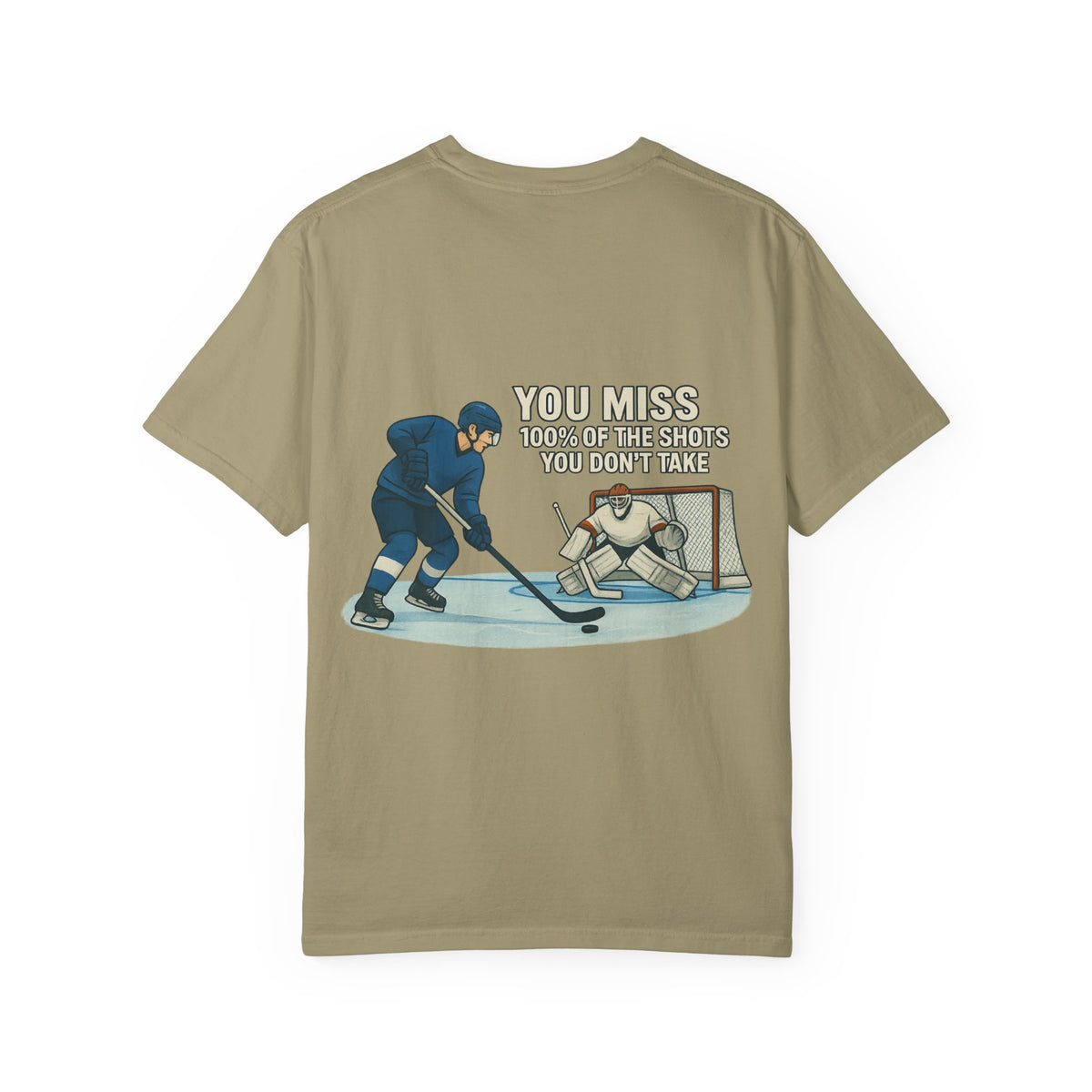 Hockey Unisex Garment-Dyed T-shirt