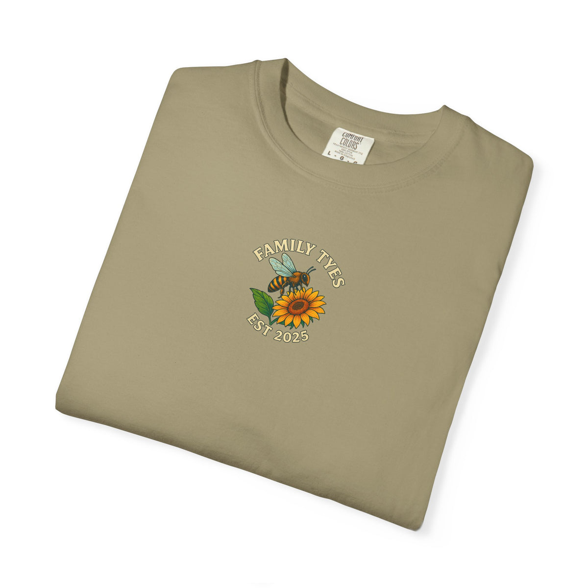 Save the bees Unisex Garment-Dyed T-Shirt - Family Tyes & Find Your Zen Design