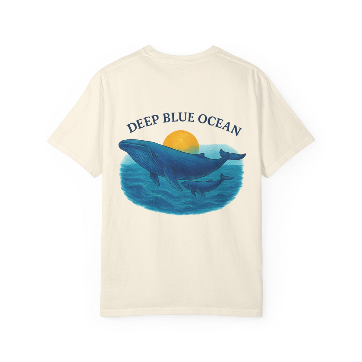 Ocean collection  Deep Blue Ocean Unisex T-Shirt - Family Tyes  Design, Beach Lover Gift