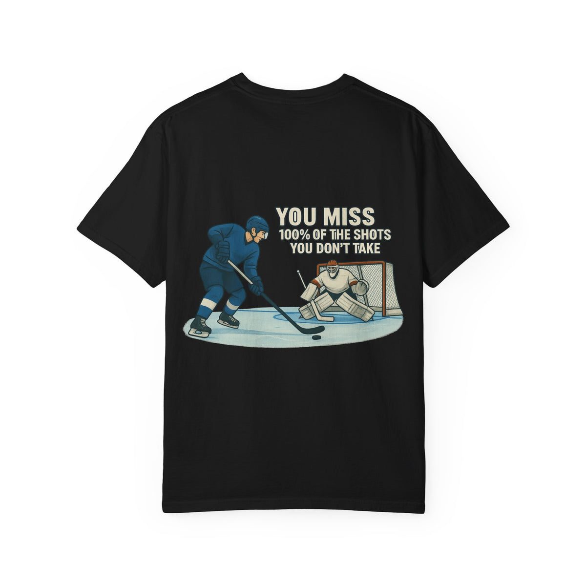 Hockey Unisex Garment-Dyed T-shirt