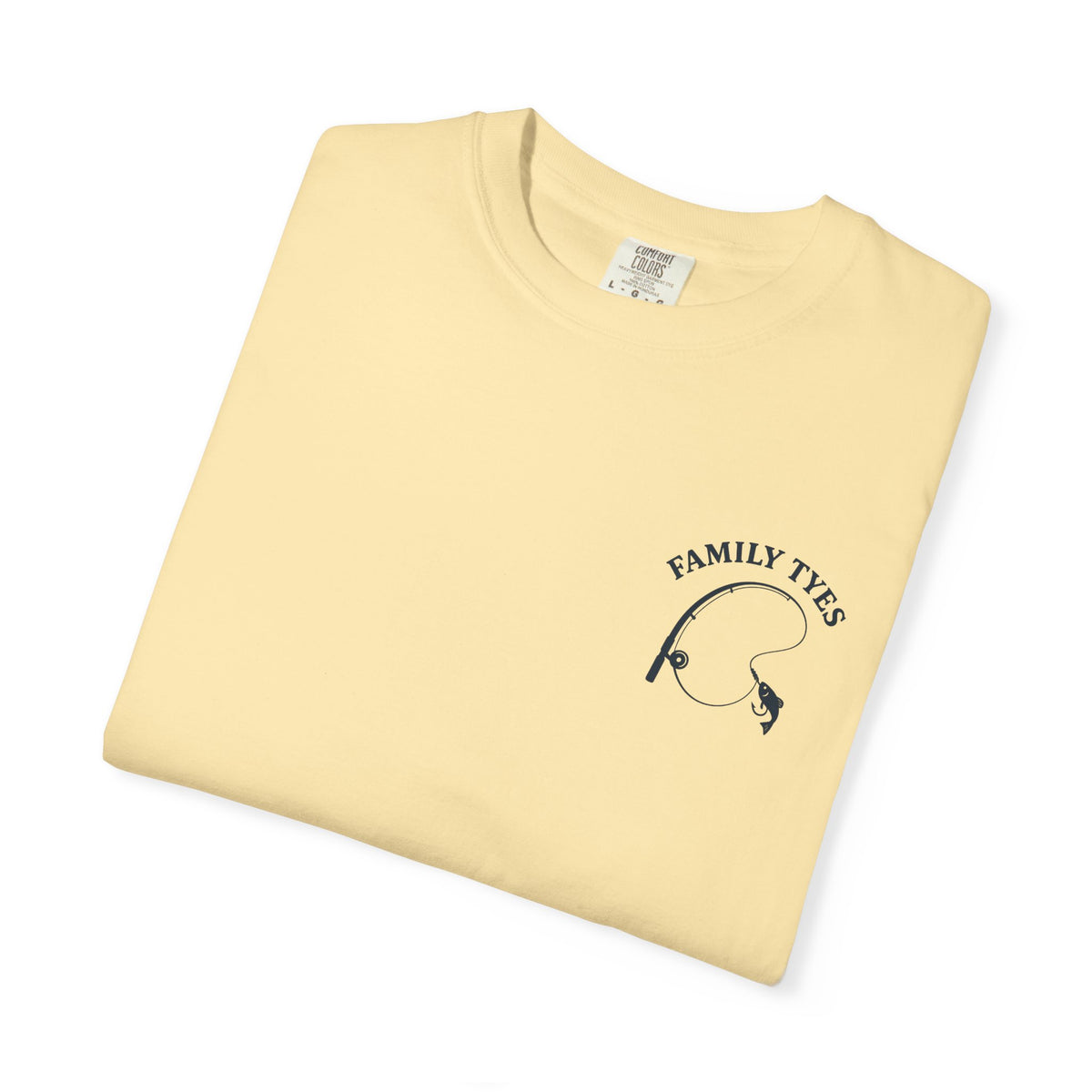 Fishing Family T-Shirt, Unisex Garment-Dyed Tee, Perfect for Fishing Lovers, Family Outings, Gifts for Dad, Ocean Adventure Tee