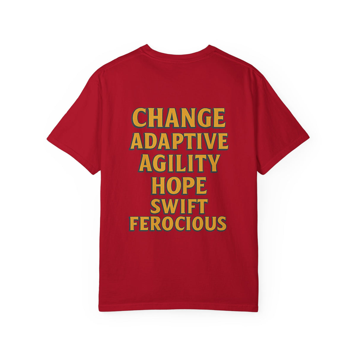 Family Type Dragonfly Unisex Garment-Dyed T-Shirt - Inspired by Change, Agility & Hope