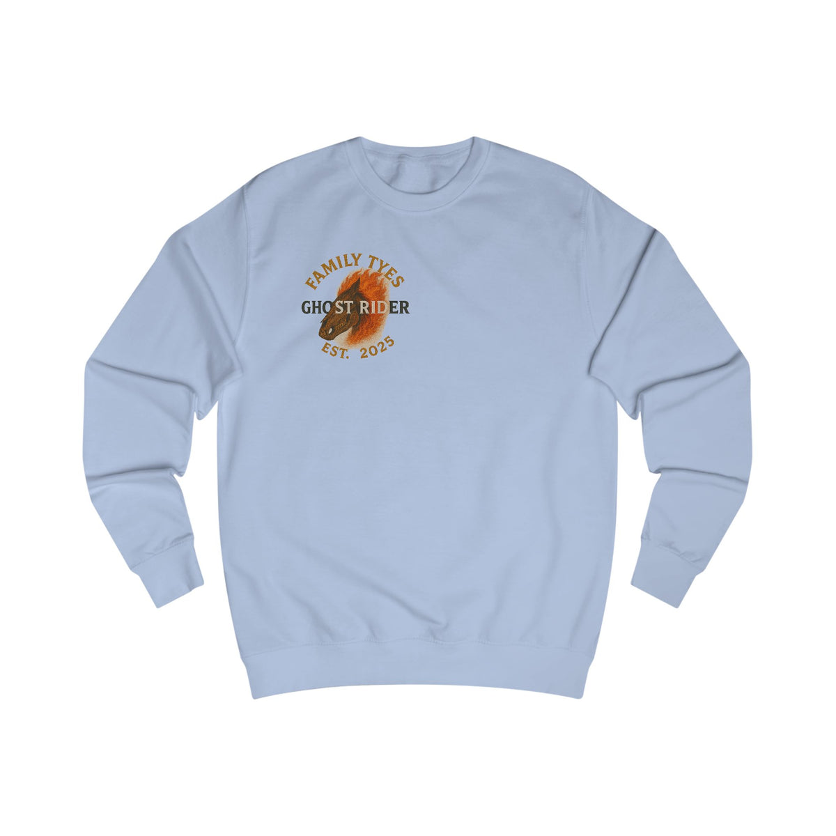 Can you keep up ghost rider Charming Family Sweatshirt, Cozy Gift, Summer Vibes, Beachwear, Unisex Apparel, Family Gatherings, Casual Comfort, Relaxation Style
