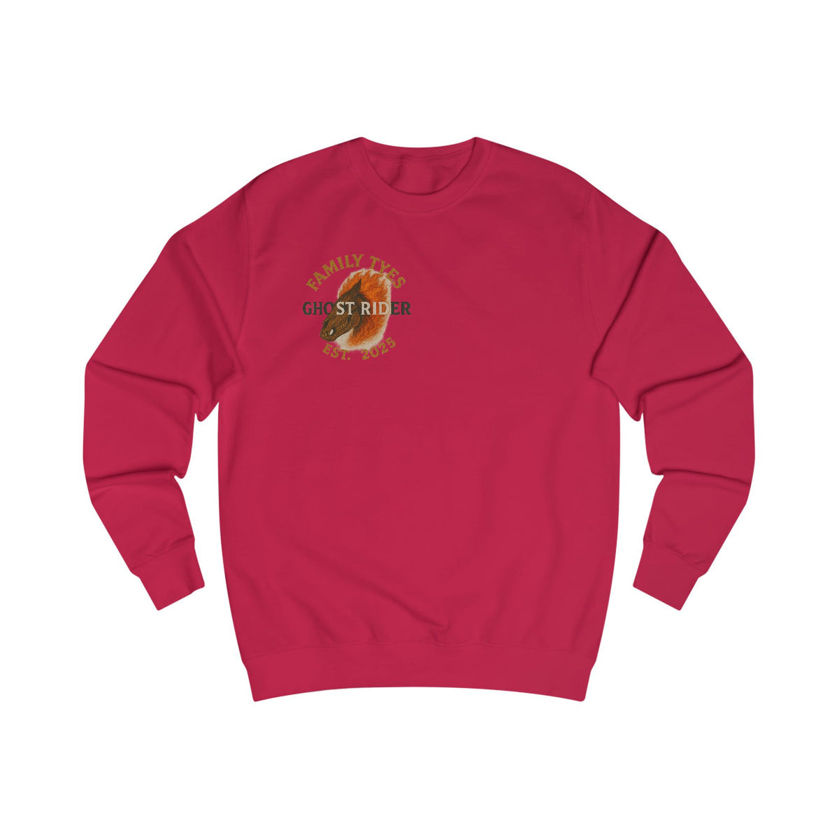 Can you keep up ghost rider Charming Family Sweatshirt, Cozy Gift, Summer Vibes, Beachwear, Unisex Apparel, Family Gatherings, Casual Comfort, Relaxation Style