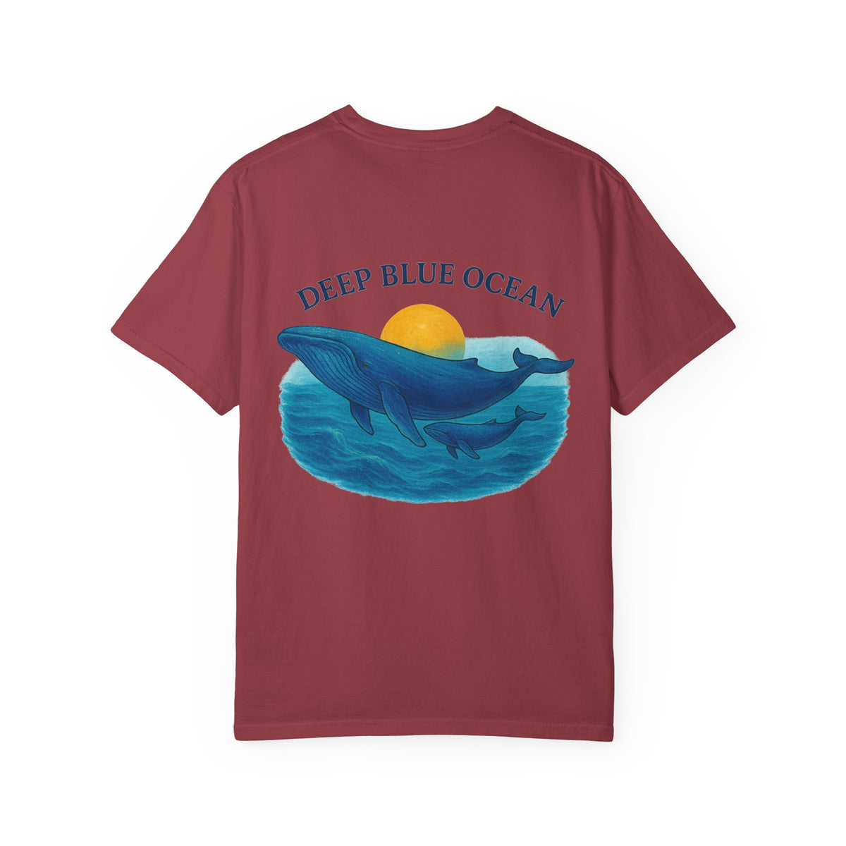 Ocean collection  Deep Blue Ocean Unisex T-Shirt - Family Tyes  Design, Beach Lover Gift