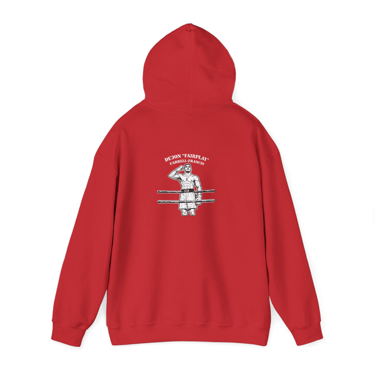 Boxing Vintage Hoodie — Retro Ring Boxer Graphic Sweatshirt
