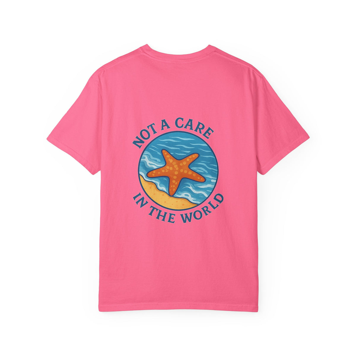 Beach Vibes Unisex Garment-Dyed T-shirt | Summer Casual Wear, Ocean Lover Gift, Beach Vacation Tee, Relaxing Apparel, Unique Graphics