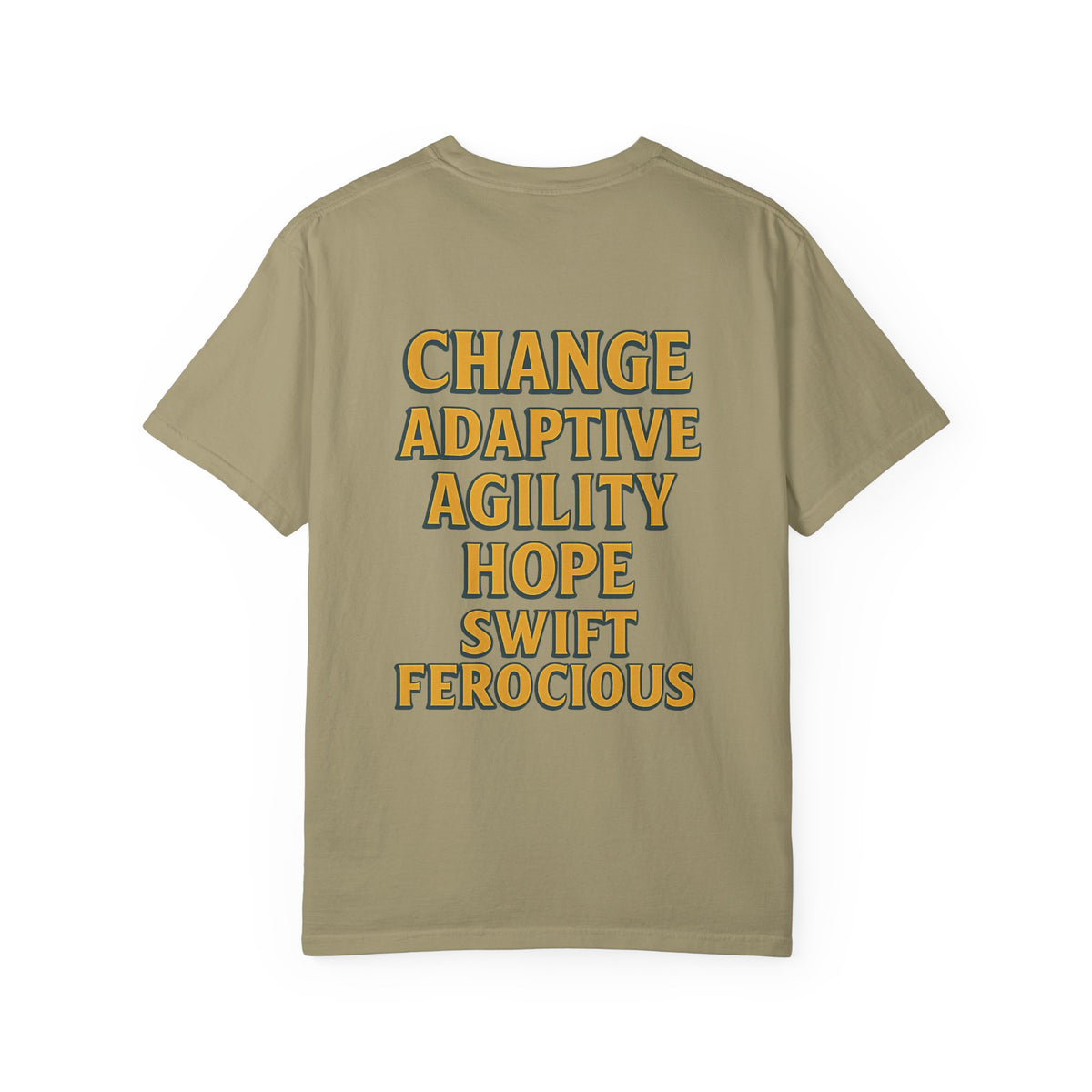 Family Type Dragonfly Unisex Garment-Dyed T-Shirt - Inspired by Change, Agility & Hope