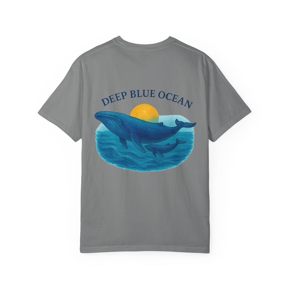 Ocean collection  Deep Blue Ocean Unisex T-Shirt - Family Tyes  Design, Beach Lover Gift