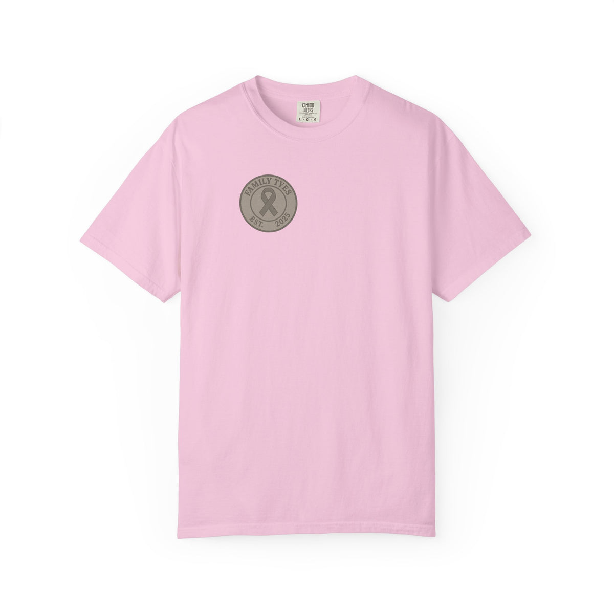 Unisex Garment-Dyed T-Shirt - Brain Tumor Awareness Tee - Family Tyes Support Shirt