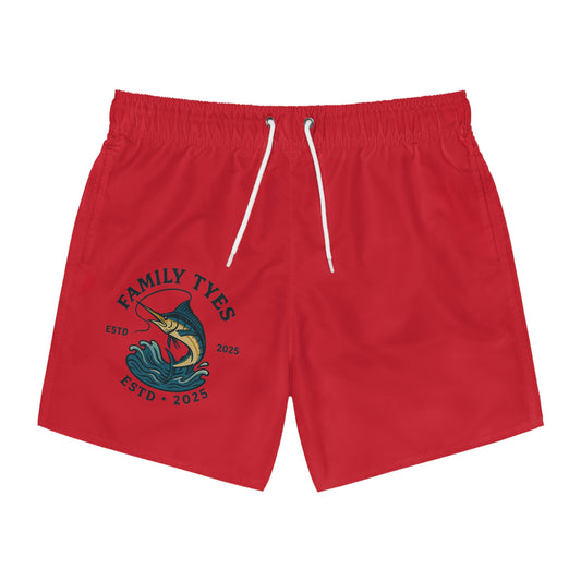 Copy of Family Tyes Fish Swim Trunks - ESTD 2025, Perfect for Summer Fun!