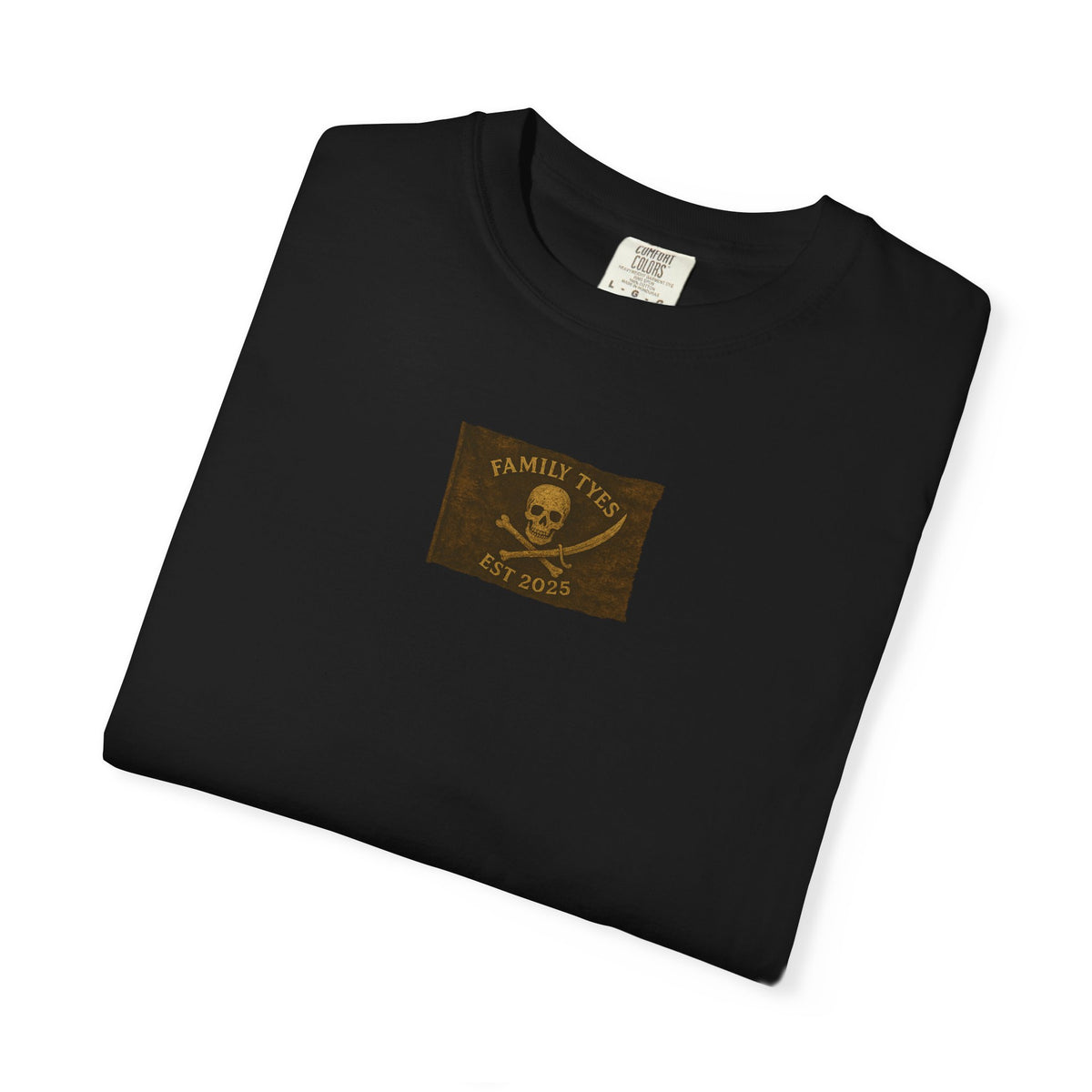 Vintage Pirate T-Shirt, Unisex Garment-Dyed Tee, Retro Pirate Apparel, Pirate Lover Gift, Halloween Costume Top