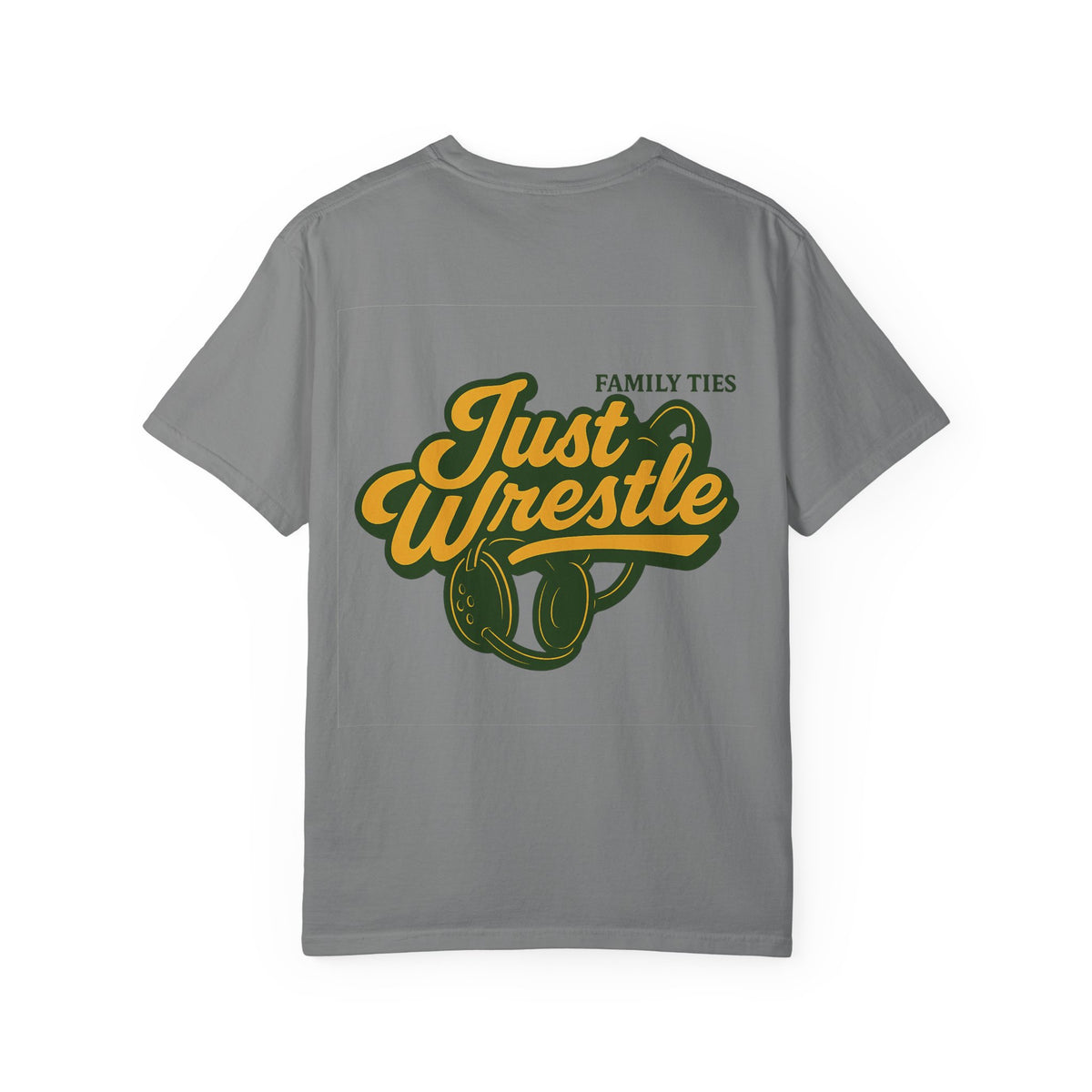 Unisex Wrestling T-Shirt, Just Wrestle Tee, Family Ties Shirt, Gift for Wrestlers, Sportswear for Events