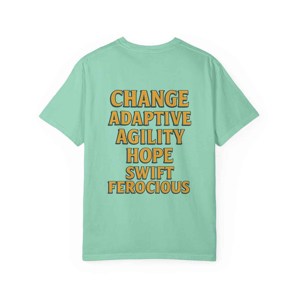 Family Type Dragonfly Unisex Garment-Dyed T-Shirt - Inspired by Change, Agility & Hope