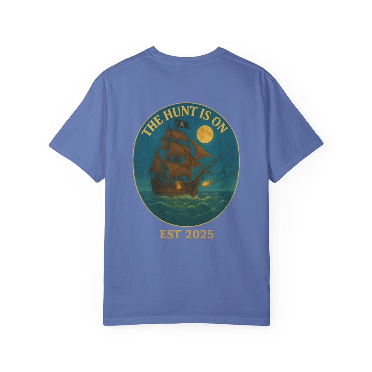 Pirate Copy of Mysterious Ship Graphic T-Shirt, Unisex Event Apparel, Casual Gift for Sailors, Halloween Theme, Adventure Lover's Top